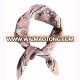 2018 Custom-made Printed Shawls Silk Pattern Silk Twill Square Scarf