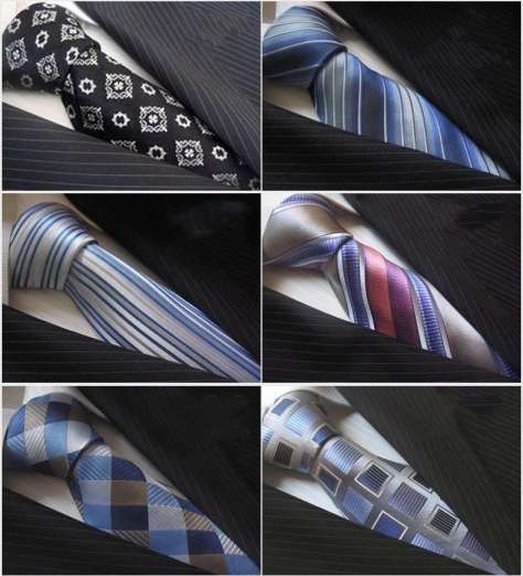 New Design Men′s Fashionable Woven Silk Tie (T001/T002)